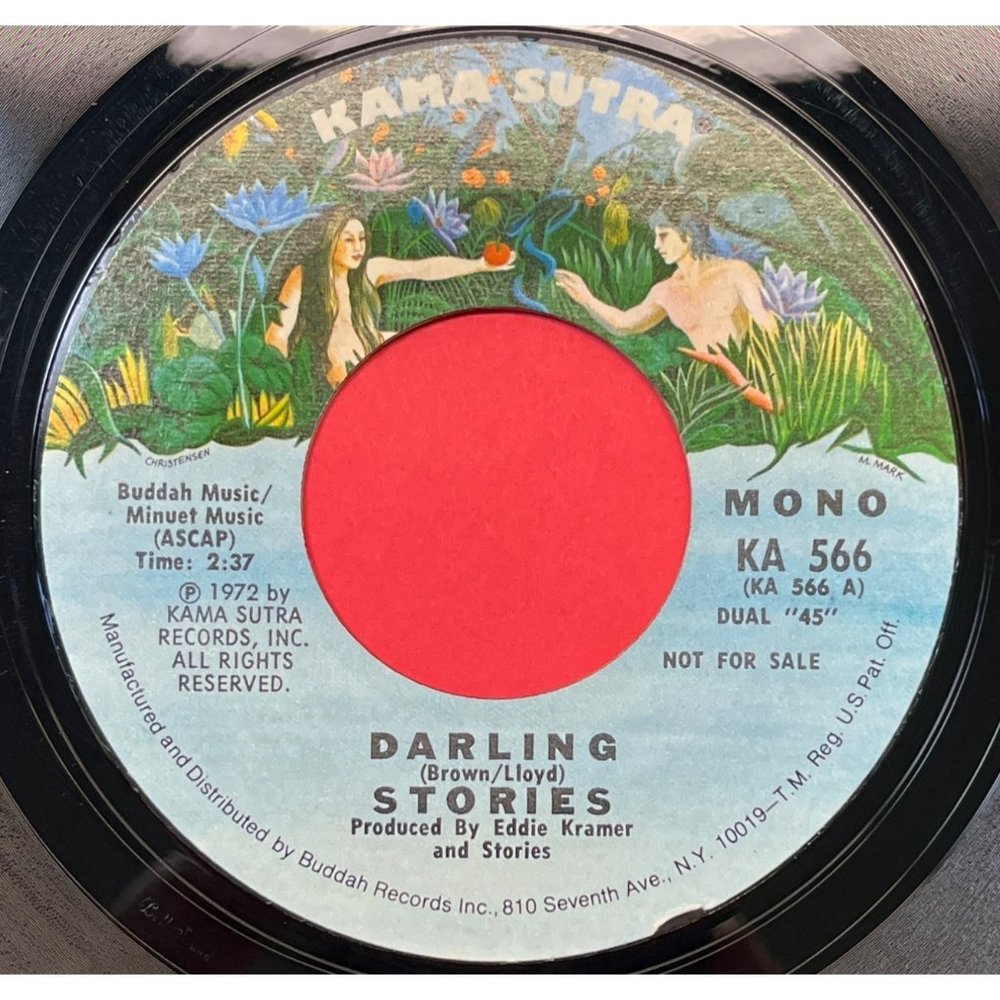 Stories Darling 45 Rock Vinyl Promo Kama Sutra 566